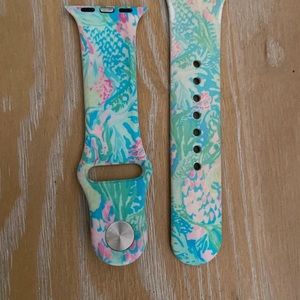 Used Lilly Pulitzer Apple Watch Sport Band  38/40